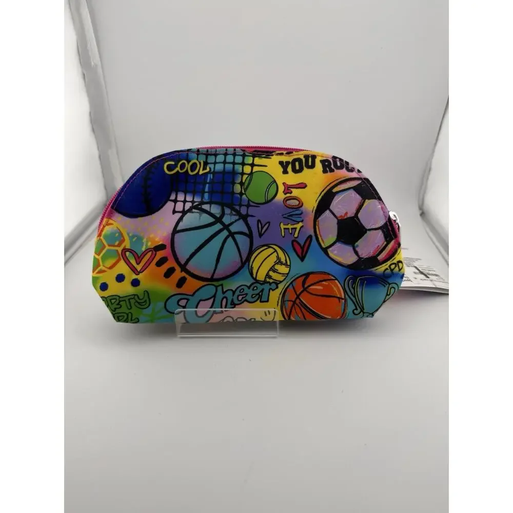 Iscream Corey Paige Fun Sports Oval Cosmetic Case